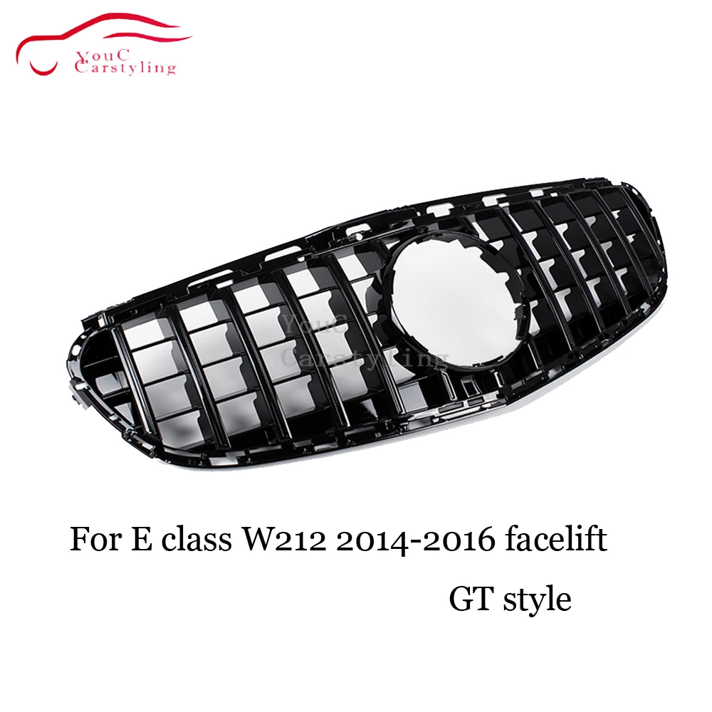 W212 Front Bumper Grille Mesh for Mercedes E class W212 GT / Diamond / AMG Style 2010- E200 E250 E300 E350 E400