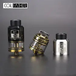 Катушка отец король стиль RTA RDA RDTA 3,5 мл ёмкость 25 мм Диаметр бак для Vape поле Mod электронная сигарета кальян распылитель