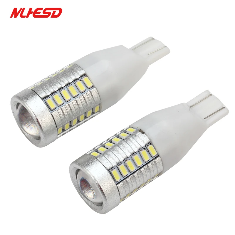 10 шт. супер яркий T15 W16W 5 W 30 SMD 3014 Светодиодный прожектор 12 smd 5630 luzes lampada reversa de seguranca do