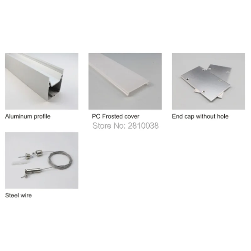 Рисунок 2 - Алюминиевый профиль для светодиодов