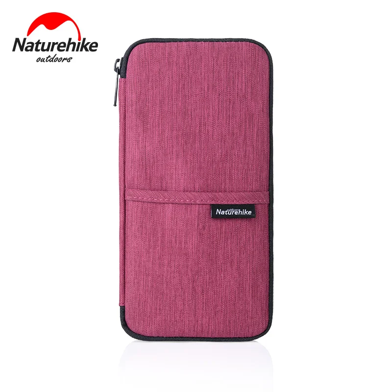 Многофункциональная дорожная сумка-кошелек Naturehike для наличных, паспортных карт, 3 цвета, походная спортивная сумка на запястье - Цвет: Rose