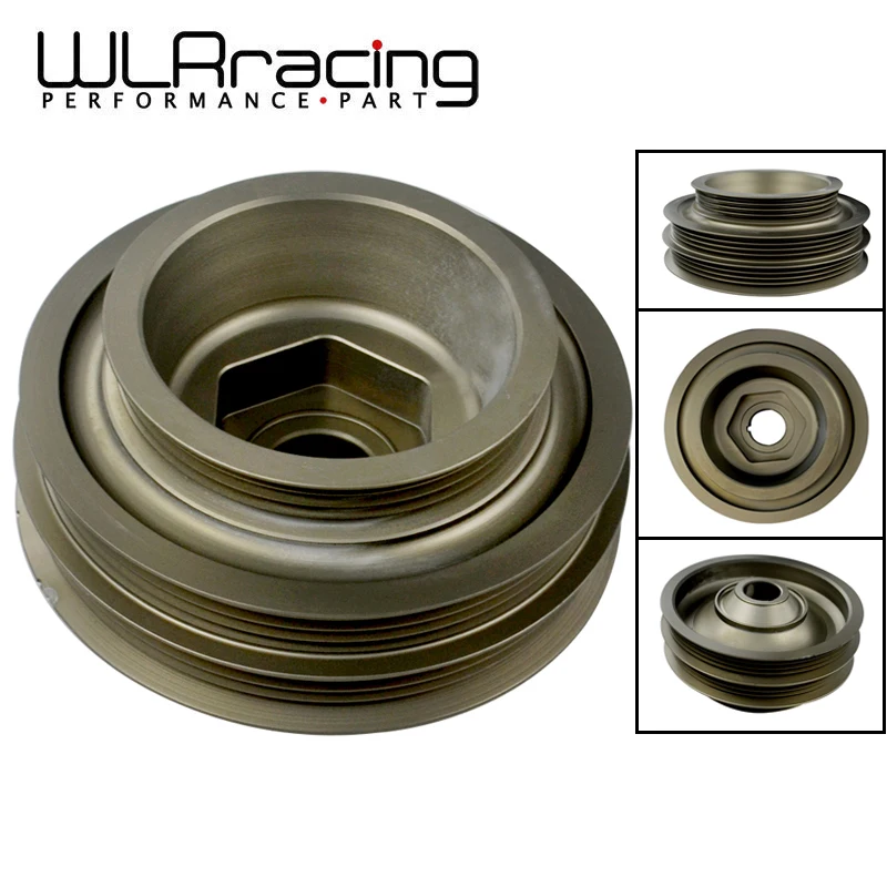 

WLR RACING - Racing Light Weight Aluminum Crankshaft Pulley For 99-00 Civic Si 94-01 Integra WLR-CP011