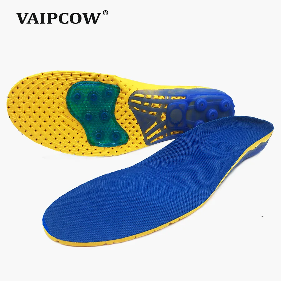 Unisex Insoles For Shoes Super Shock Absorbant Spring Sports Insole Foot Pain Relieve Shoe Insole For Men and Women Shoe Pad