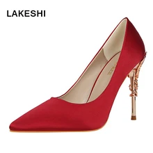 LAKESHI Frauen Pumpt Schuhe Designer High Heels Schuhe Frauen Sommer Schuhe Spitz Sexy Dünne Fersen Schuhe