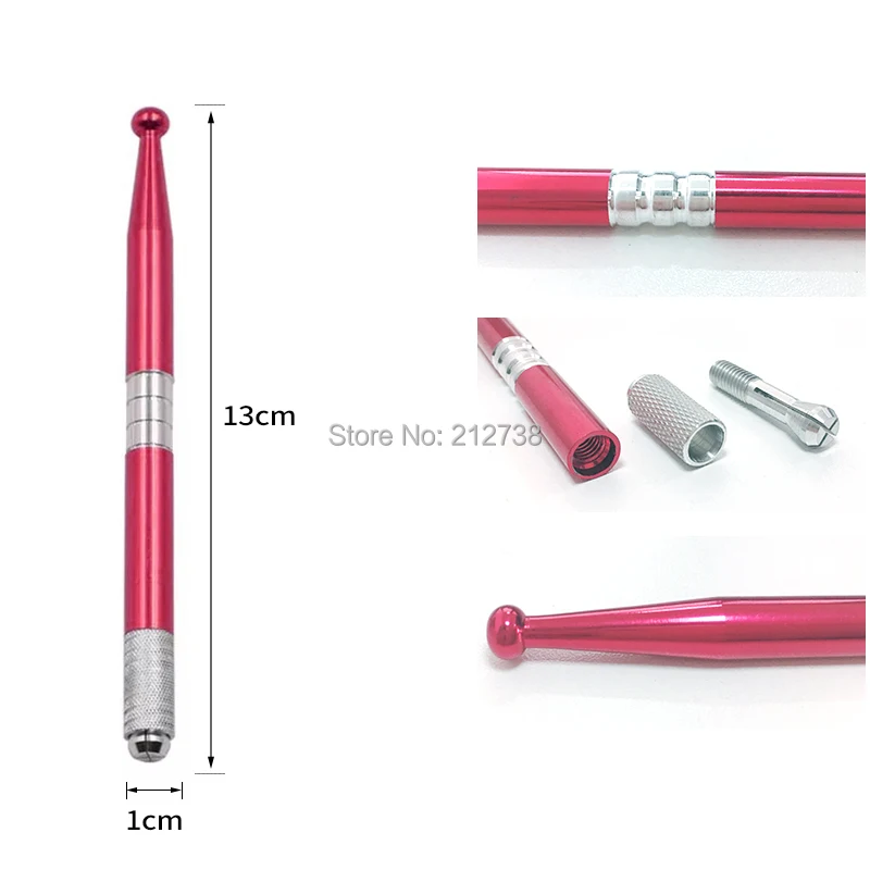 Permanent eyebrow tattoo pen microblading tattoo eyebrows permanent eyeliner tebori pen with 2blades