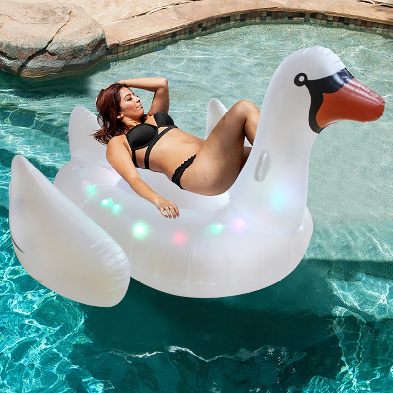 swan pool toy