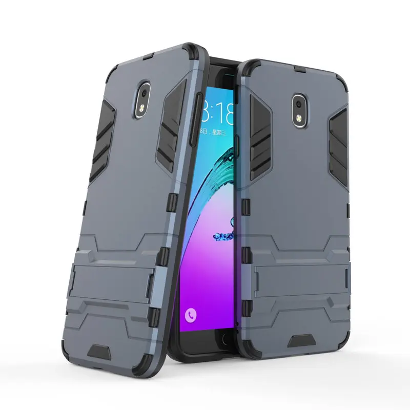 

Armor Shockproof Case For Samsung Galaxy J7 2018 J7 Crown J7 Aero J7 Refine 2018 SM-J737 3D Shield PC+Silicone Phone Case Cover