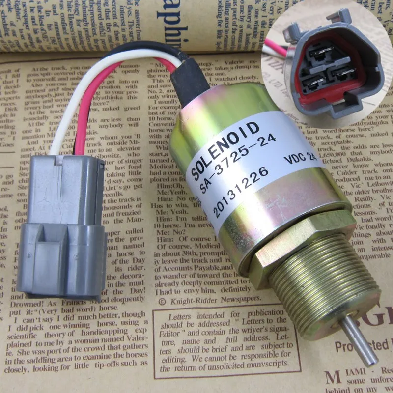 Остановка двигателя электромагнитный клапан 1751ES 12 v/24 v топлива стоп соленоид