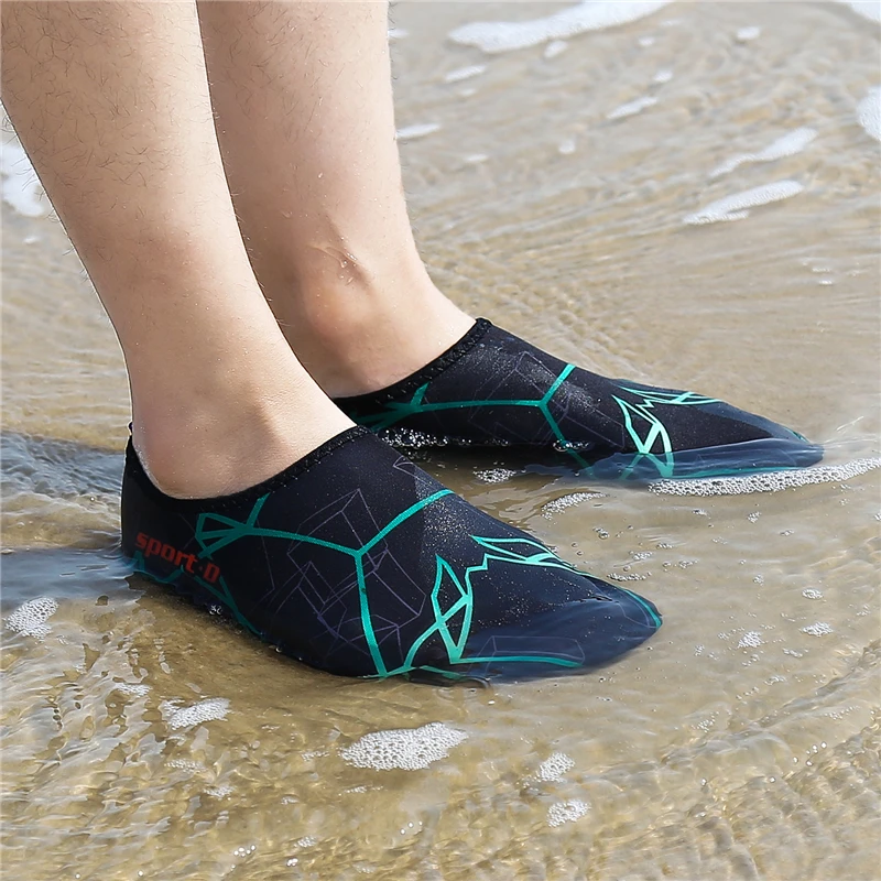 Летняя водонепроницаемая обувь для мужчин; дышащая Спортивная обувь; женские пляжные сандалии; обувь для плавания и дайвинга; шлепанцы на речном море