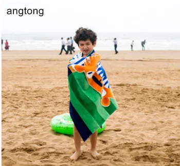 

160X80cm monster lions print large size thicken bath towel no formaldehyde children adult 100% cotton velvet beach towel T5c