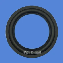 2 шт 4," дюймовый динамик резиновый край сабвуфер объемный круг НЧ-динамик запасные части