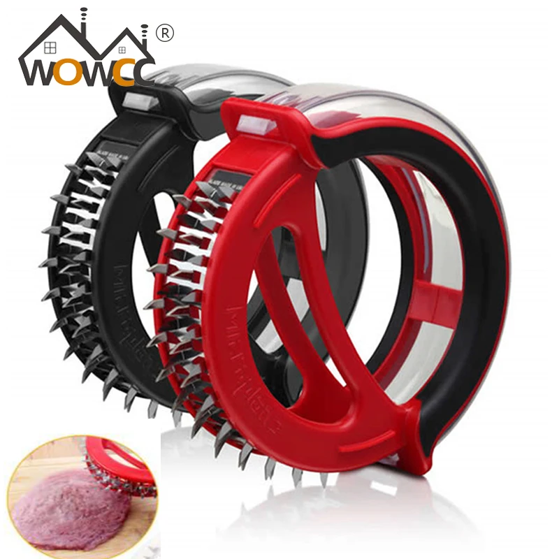 WOWCC Meat Tenderizer Needles Stainless Steel Knife Beef hamburger press Steak Pork Row Tenderizer Needle Kitchen