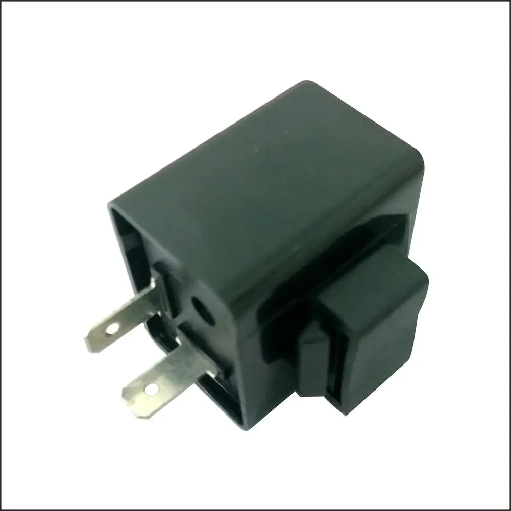 

1Pcs DC 6-12V Input Motorcycle Built-in Beeper Flasher Turn Signal LED Turn Signal 2 Pins Motor Buzzer Flasher Relay Indicator