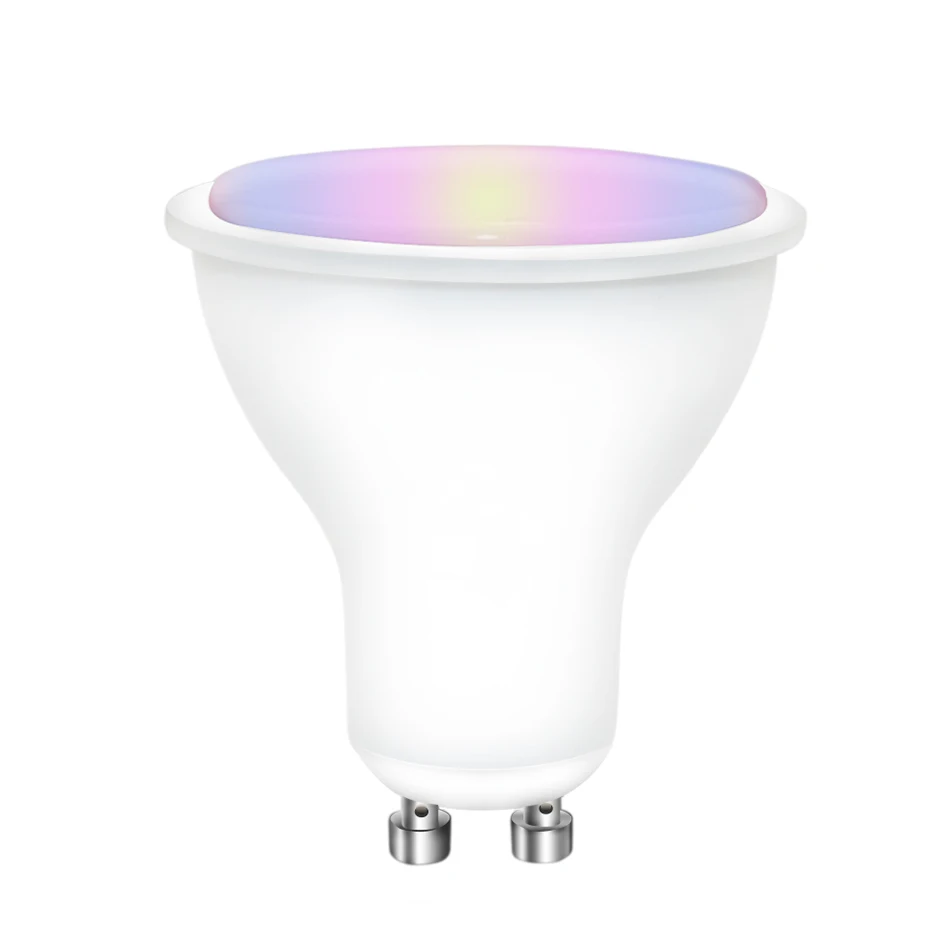 AC85 265V RGB Светодиодная лампа 8 Вт GU10 ампульная точечная с регулируемой яркостью