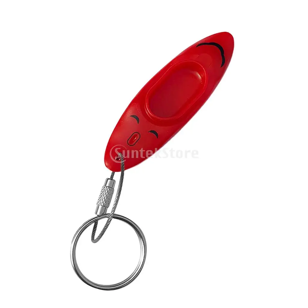 Creative Kayak Keychain Keyring Key Fob Key Holder for Outdoor Hiking Sports Travel Kayaking Fishing - Various Colors & Shapes