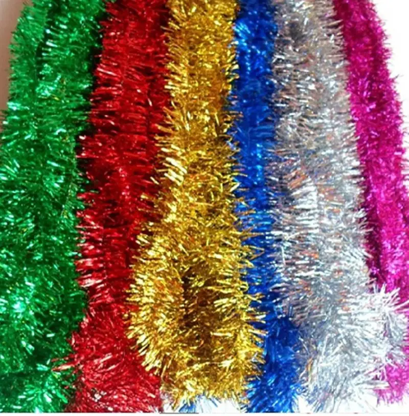 10Pcs Festooning Garland Metallic Sparkling Festival Hanging Decoration for Wedding Christmasin
