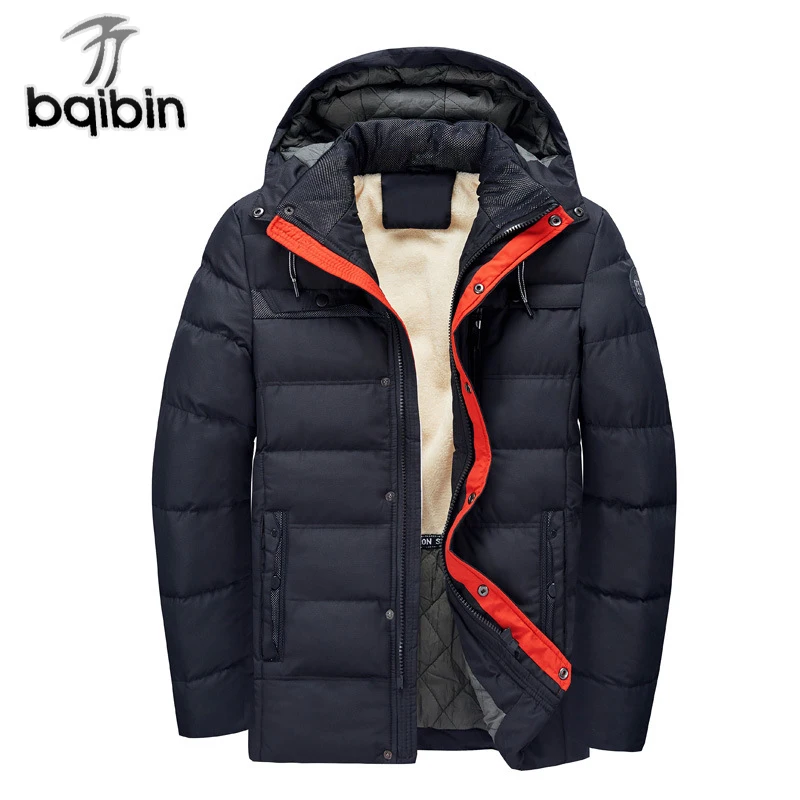 

2018 New Casual Winter Jacket and Coat Men's Parka Warm Men Cotton Padded Jacket Male Brand Clothing L-4XL