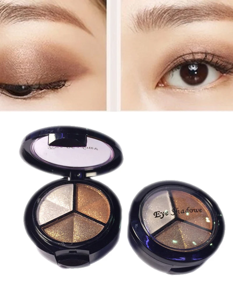

Learnever Professional 3 Warm Color Eye Shadow Eyeshadow Power Set Palette Nude Eyeshadow Palette Maquiagem Beauty Makeup Set
