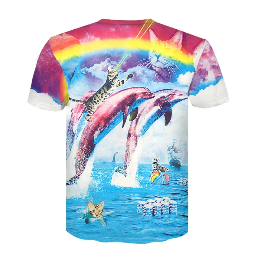 D-193-凯诚T恤短袖模板-后