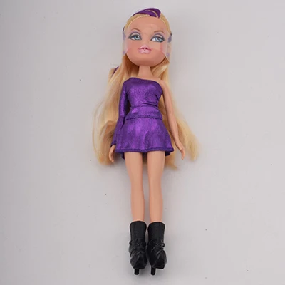 Горячая Распродажа, модная фигурка Bratz Bratzillaz, платье для куклы, uo, игрушка для игры в дом, несколько вариантов, лучший подарок для ребенка - Цвет: Небесно-голубой