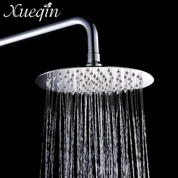 

Xueqin Ceiling Mounted Rain Shower Head Rushed 6 Inch Stainless Steel Water Saving Waterfall Ultra-thin Shower Head Filter