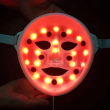 Горячая распродажа! фотоны; светодиод маска для лица устройство viberation+ терапия светодиодным светом против старения удаления морщин лечение акне маска для лица s