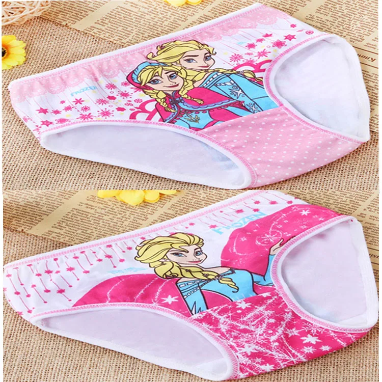 beauty princess queen pattern girls briefs cotton shorts kids trunk