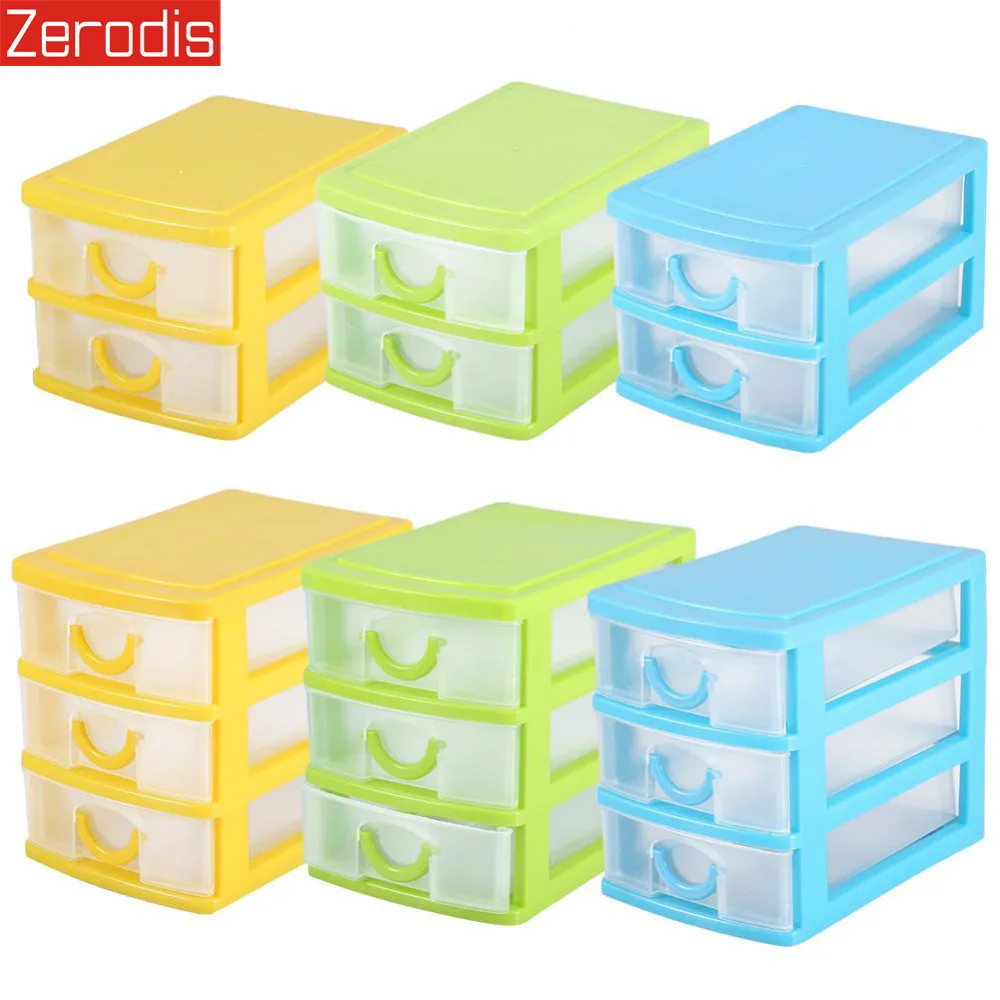 

Drawer Organizer Jewelry Makeup Storage Box Plastic Container Jewellery Boxes Earrings Bracelets Storage Case