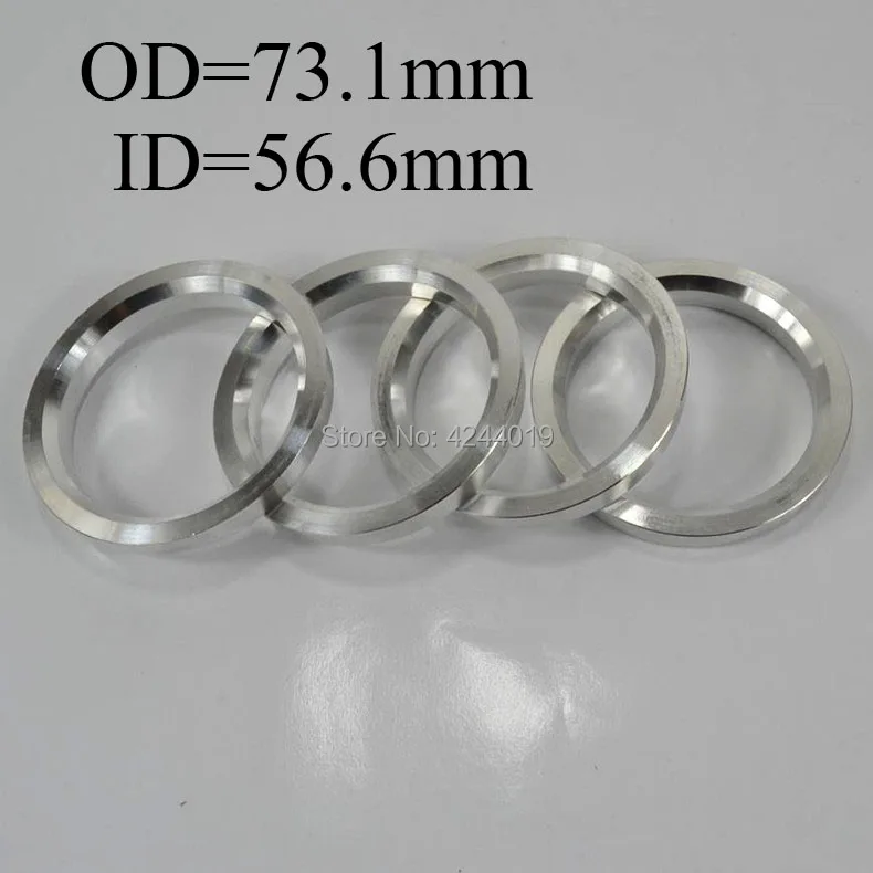4Pcs Wheel Hub Centric Rings Center Bore Adapters Spigot Spacer Gasket