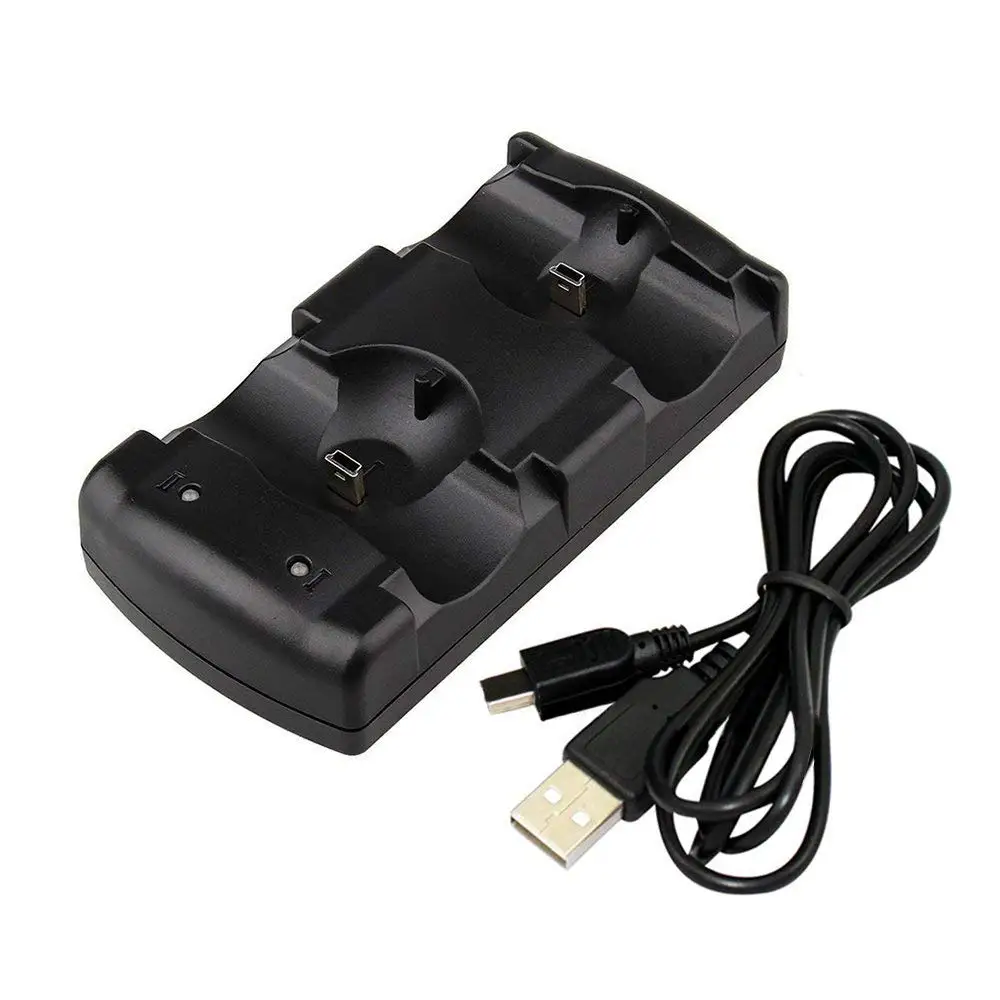 2 в 1 двойной зарядной док станции зарядное устройство для sony playstation 3 беспроводной