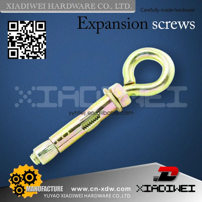 Made in China yuyao anchor bolt ground screw anchors concrete eye bolts