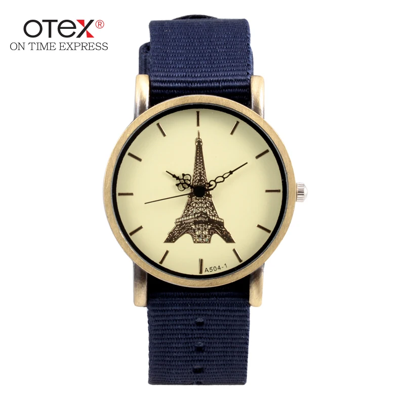 Fashion font b Sports b font Men s Wrist font b Watches b font Nylon Watchband