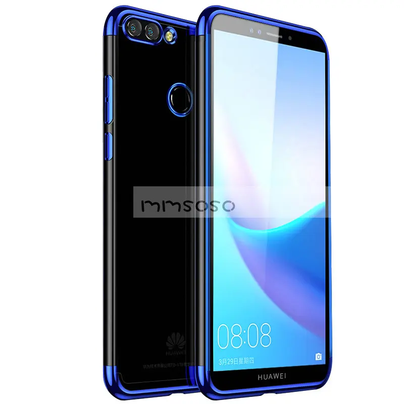 

Huawei Y9 2019 Case Cover For Huawei Y9 2018 Silicone Soft Plating Back Cover For Huawei Y9 2019 Y 9 2018 Enjoy 8 Plus