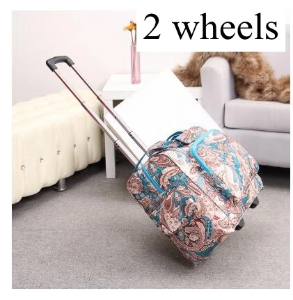 Women Luggage Suitcase On Wheels Travel Trolley Luggage Bag 20 Inch Wheeled Bags Laptop Business Travel Trolley Spinner Suitcase - Цвет: 2 wheels