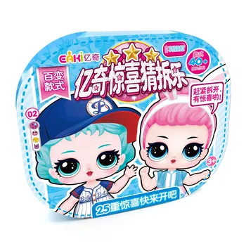 

New Eaki Surprise Doll lol Children puzzles Toy Kids funny DIY toy Princess Doll Luxury gift box set with surprises gift
