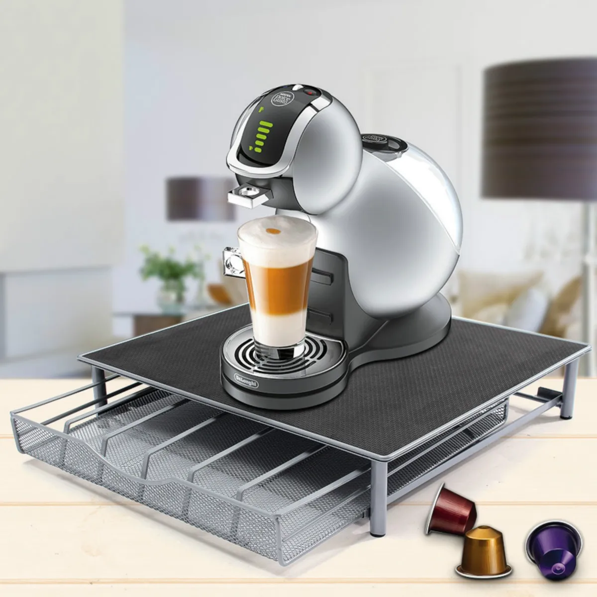 36 чашки подставка для хранения Ящики капсулы кофе nespresso держатель провода кофе держатель для капсул организации 370x80x345 мм