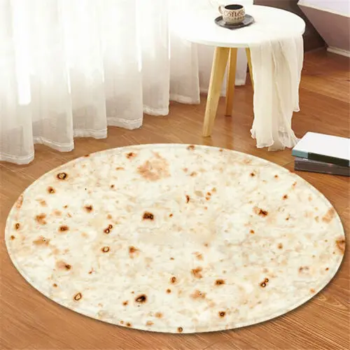 2019 новейшее горячее 60 см одеяло Tortilla буррито кукуруза и мука пледы|Коврик| |