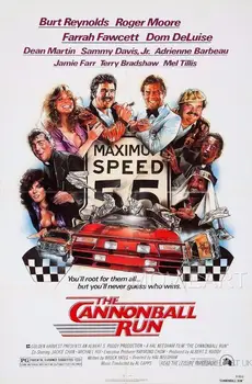 

THE CANNONBALL RUN MOVIE SILK POSTER Wall painting 24x36inch
