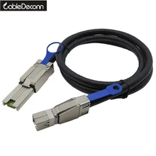 4X SFF 8088 Внешний Mini SAS to Mini SAS высокой плотности HD SFF 8644 кабель для передачи данных 2 м