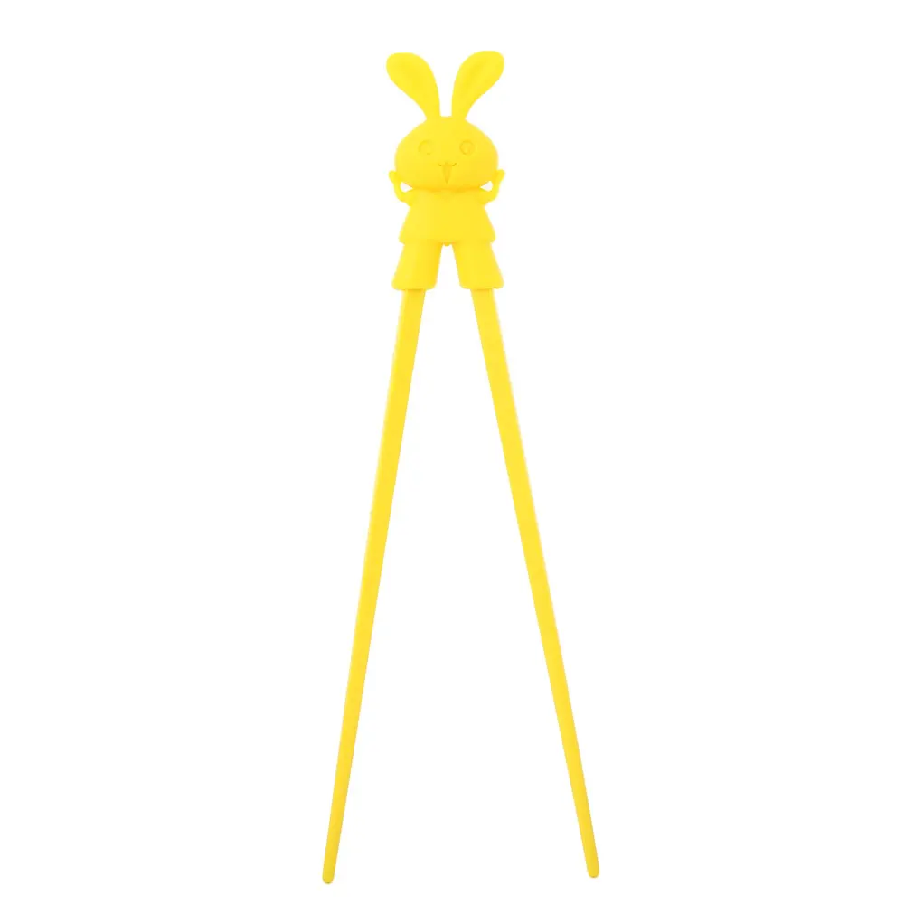 

Chopstick Creative Cartoon Rabbit Chopsticks Kids Chopsticks Fun Helper Helpers Training Eating Lovely 1 Pair Learning