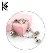 Бижутерия в стиле викингов браслет викингов Волк браслет череп ювелирные изделия Викинг крест голова тигра зуб кулон высокое качество ювелирных изделий