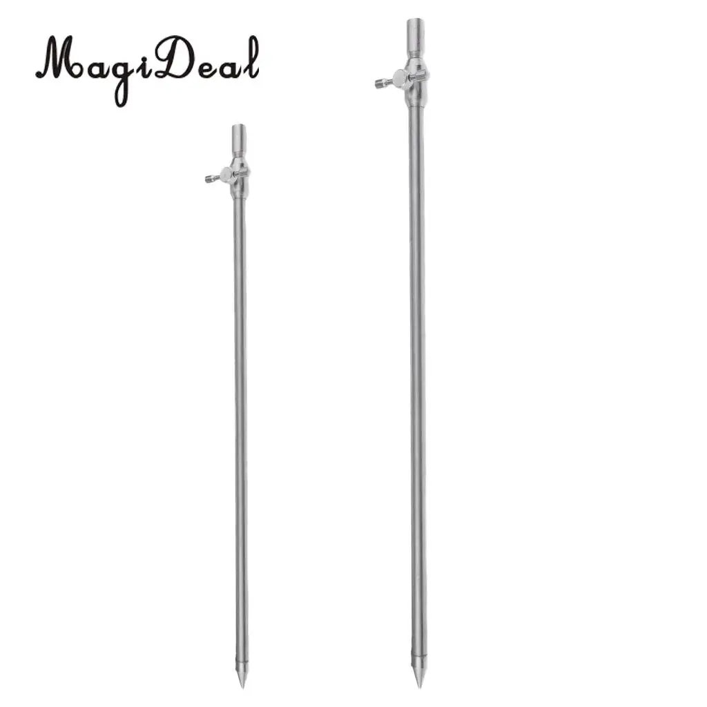

Adjustable Carp Fishing Bank Stick Extending Aluminum Alloy Fishing Bankstick Rod Pod for Bite Alarms, Buzz Bars