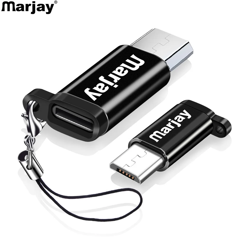 Marjay Micro USB OTG адаптер Micro USB мужчина к type C женский кабель OTG конвертер данных для samsung Xiaomi huawei LG Android