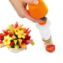 Fruit Salad Carving Vegetable Fruit Arrangements Smoothie Cake Tools Kitchen Dining Bar Cooking Accessories Products T31