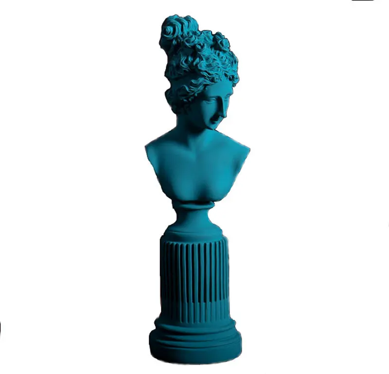  Home decoration accessories modern goddess Europe abstract figurine statue nordic resin handicraft  - 4000023460994