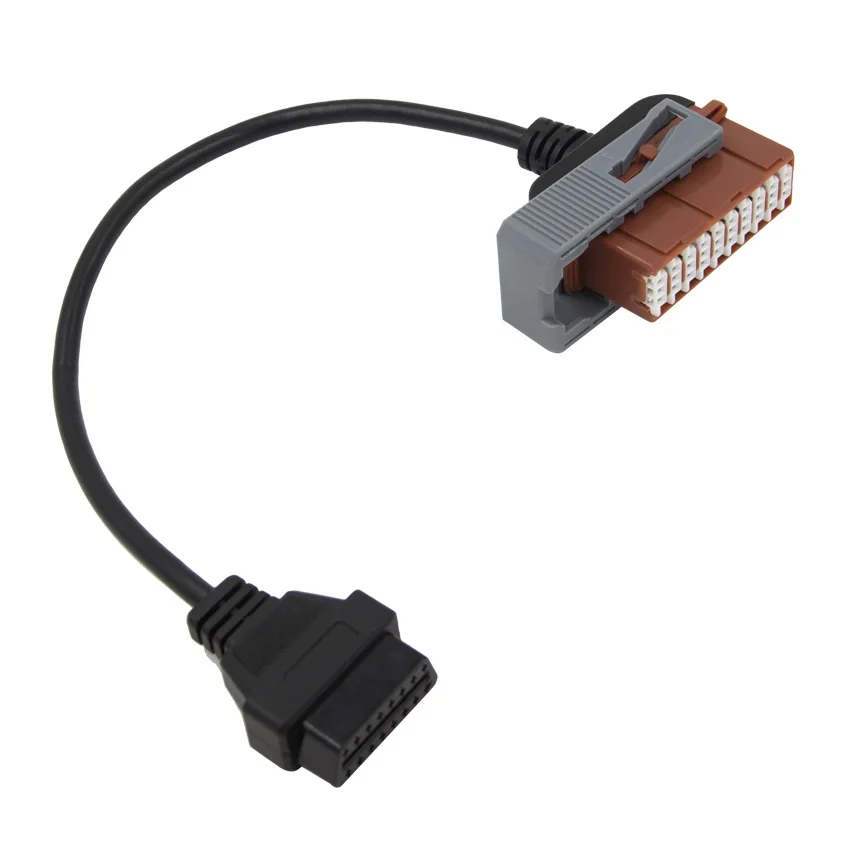 Для Citroen для peugeot Lexia 3 PP2000 прошивка 921815C полный чип Diagbox V7.83 Lexia3 V48/V25 PP2000 OBD2 диагностический инструмент OBDII - Цвет: PP30 Pin Cable