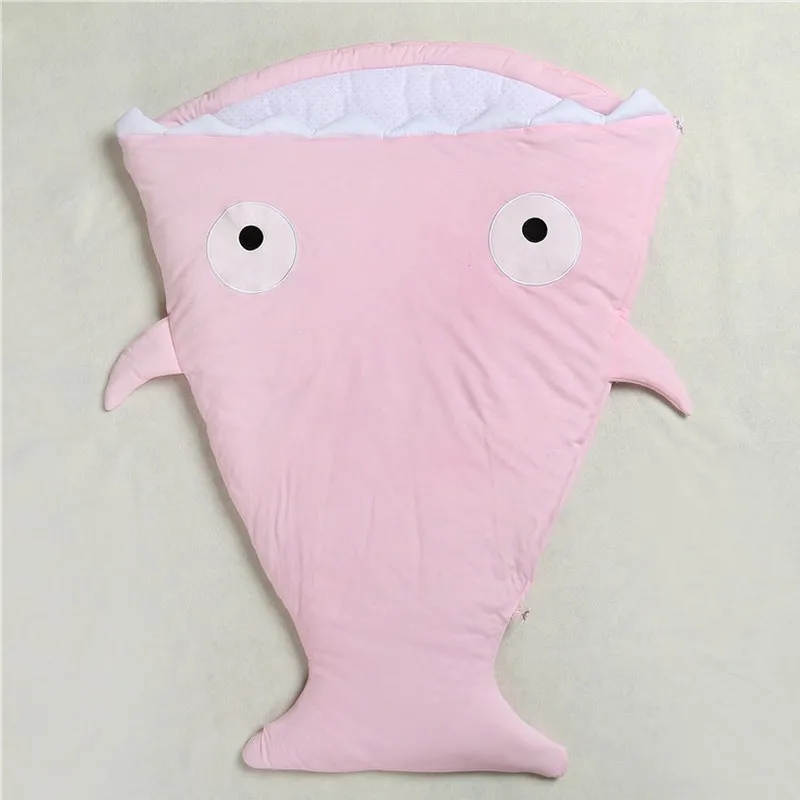 Идеальный утолщение теплый 8-цвет Акула Многофункциональный anti-kick детский спальный мешок#1