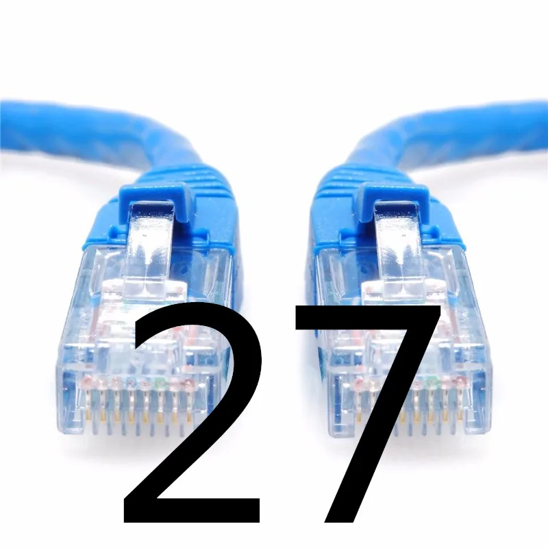 

27# MEIBAI WS CAT5 Flat Ethernet Cable Networking Ethernet Patch Cord LAN Cable CAT5