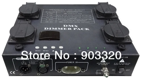 

NEW ARRIVAL 4*1KW 4CH DMX Hanging Dimmer pack,Dimmer System With Precise CPU Digital processing Technology.
