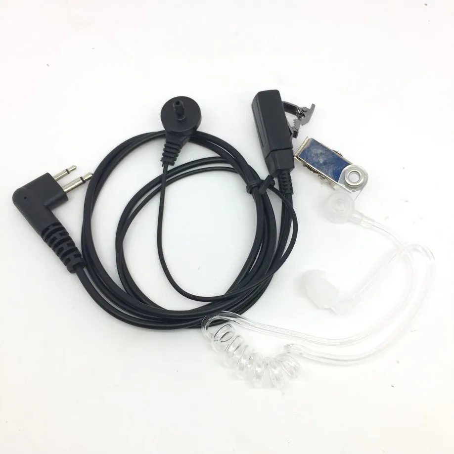 

5PCS 2PIN Air Conduit Transparent Earphone for motorola CP88, CP040, CP100, CP125, CP140 CP150, CP160 CP180 CP185 CP200, CP250,